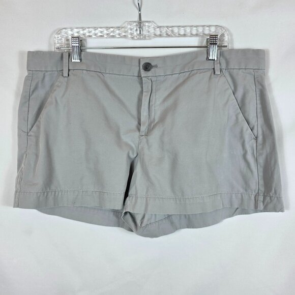 The Gap Gray Sunkissed Short Women's Size 16 Cotton Shortie Short - Picture 1 of 13